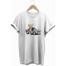 Elegant Bear - Elegant Ayı Baskılı Tshirt