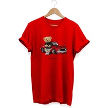 Araba Baskılı T-Shirt