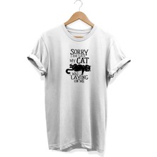 Kedi Baskılı T-Shirt
