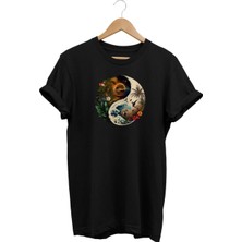 Manzara Baskılı T-Shirt