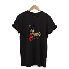 Big Bad Wolf Baskılı T-Shirt