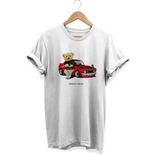 Araba Baskılı T-Shirt