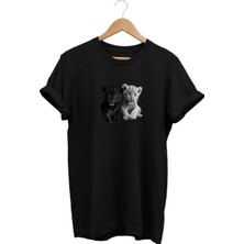 Kaplan Baskılı T-Shirt