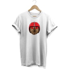 Kask Baskılı T-Shirt %100 Pamuk Dijital Baskılı Tişört