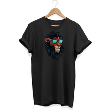 Aslan Baskılı T-Shirt