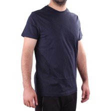 Twister Jeans 2300 Lacivert Günlük Pamuklu Basıc Bisiklet Yaka Erkek Tişört