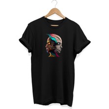 Robot Baskılı T-Shirt