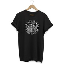 Custom Culture Garage Baskılı T-Shirt