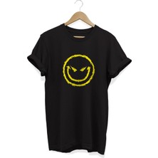 Evil Baskılı T-Shirt
