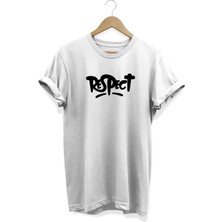 Respect Baskılı T-Shirt