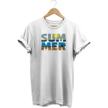Summer Baskılı T-Shirt