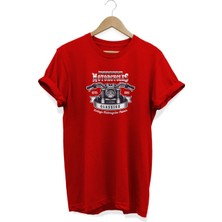 Motor Cycles Baskılı T-Shirt