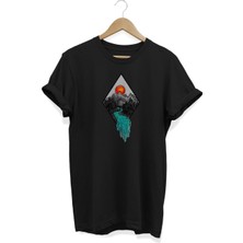 Dere Baskılı T-Shirt