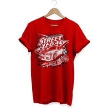 Street Legal Baskılı T-Shirt