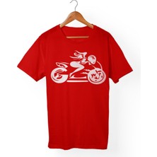 Kadın Beyaz Baskılı T-Shirt