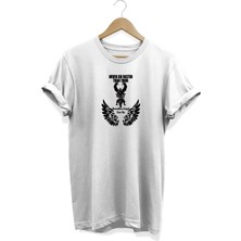 Never Go Faster Baskılı T-Shirt