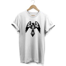 Karga Baskılı T-Shirt