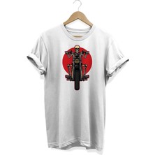 Iskelet Baskılı T-Shirt