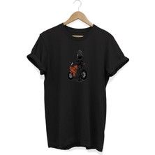 Motor Baskılı T-Shirt