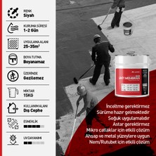 İZOAL ALKORU 15 KG Süper Kauçuk ve Elyaf Katkılı Likit Membran UV Dayanımlı Teras Çatı Balkon Su Yalıtımı ve İzolasyonu