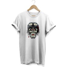 Lights Out Baskılı T-Shirt