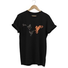 Life Baskılı T-Shirt