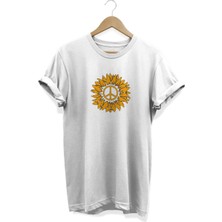 Çiçek Baskılı T-Shirt