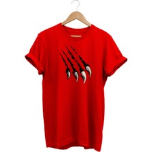 Pençe Baskılı T-Shirt