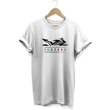 1N23456 Baskılı T-Shirt