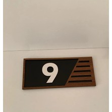 Ahşap Kapı Numaralığı