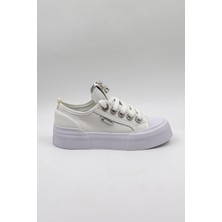 Kriste Bell Kadın Taşlı Sneakers KB0014 Beyaz