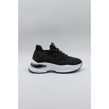 Kriste Bell Sneaker Kadın Spor Ayakkabı KB004545 Siyah