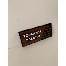 Ahşap Kapı Isimliği Kapı Numaralığı