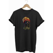 Snoop Dogg Wiggle Beret Baskılı Tshirt