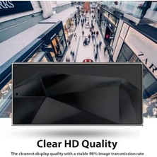 Es Samsung Galaxy S24 Ultra Gizli Hayalet Ekran Koruyucu, Yandan Görünmeyen Full Ekran Koruyucu Cam, Tam Gizlilik Tam Koruma.