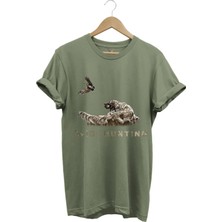 Avcılık Widi Hunting Çulluk Fermalı English Setter Tasarım Baskılı %100 Pamuk Regular Fit T-Shirt