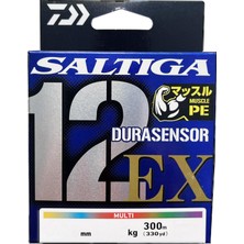 Daiwa Saltiga Durasensor 12EX 300M Multicolor Örgü - Ip Misina