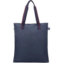 Smart Bags Büyük Boy Krinkıl Kumaş Omuz Çantası Bc 3076 - Lacivert