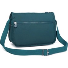 Smart Bags Krinkıl Kumaş Postacı Çantası Bc 1128 - Koyu Yeşil