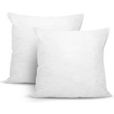 Süper Kalite Silikon Boncuk Elyaf Kırlent Yastık Içi- 43X43 cm - 2 Adet