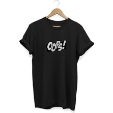 Oops Baskılı T-Shirt