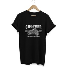 Chopper Baskılı T-Shirt