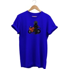 Widi Motor Baskılı T-Shirt