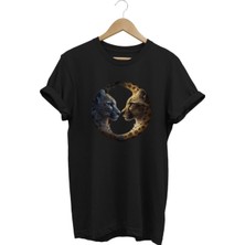 Kaplan Baskılı T-Shirt
