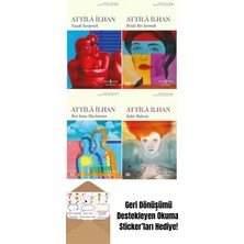 Attila Ilhan 4'lü Şiir Seti + Okuma Sticker'ları