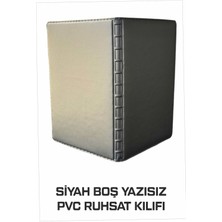 Tay Promosyon Ruhsat Kılıfı Pvc Siyah Yazısız 1. Sınıf Kaliteli Hammadde 1 Adet