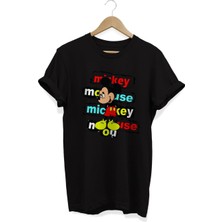 Mickey Mause Baskılı T-Shirt