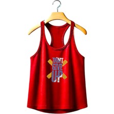 Fitness Gym Tank Top Sporcu Antrenman Atleti Siyah Ince Askılı