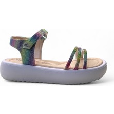 502 Kız Çocuk Taşlı Sandalet