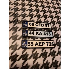 Kişiye Özel Plaka Anahtarlık